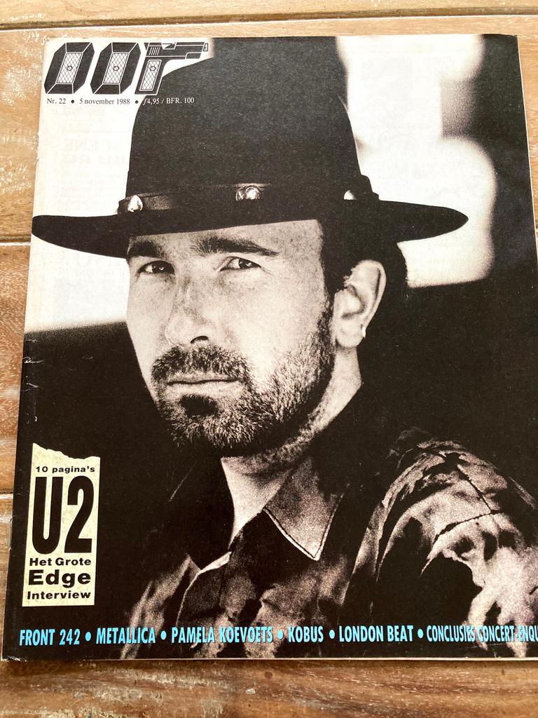 OOR Magazine 1988 METALLICA Front 242 U2 London Beat, Ophalen of Verzenden, Muziek, Film of Tv