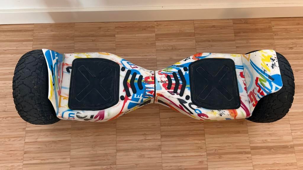 Hoverboard (off-road)    [met karretje (optioneel)], Ophalen of Verzenden, Gebruikt