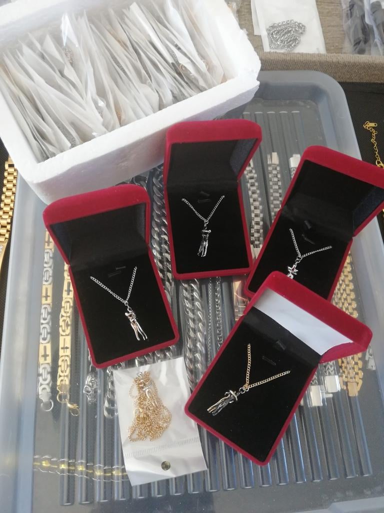 Ketting man vrouw 50 stuks nieuw, Ophalen of Verzenden