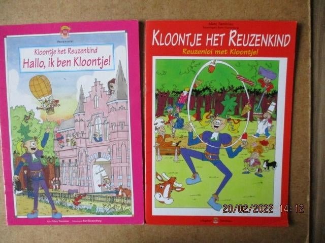 adv5764 kloontje het reuzenkind, Eén stripboek, Ophalen, Gelezen