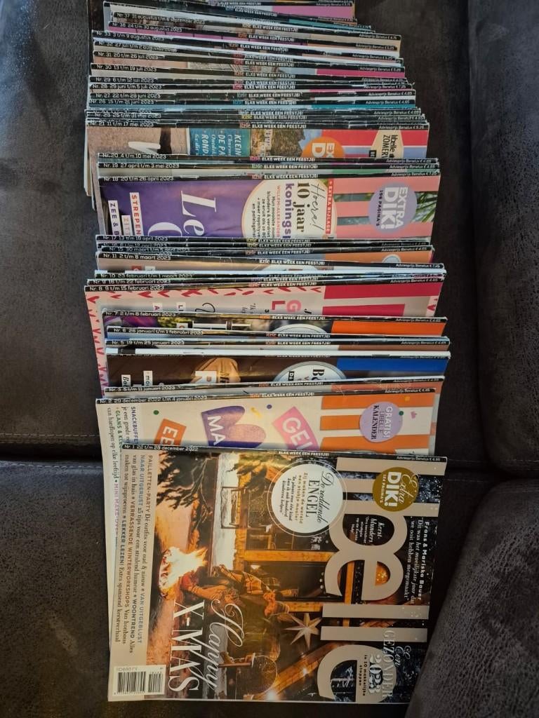LIbelles complete jaargang 2023, Boeken, Tijdschriften en Kranten, Ophalen of Verzenden, Gelezen, Damesbladen