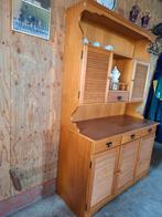 Bufetkast vitrage, Huis en Inrichting, Kasten | Buffetkasten, Ophalen, Gebruikt, 100 tot 150 cm, 150 tot 200 cm