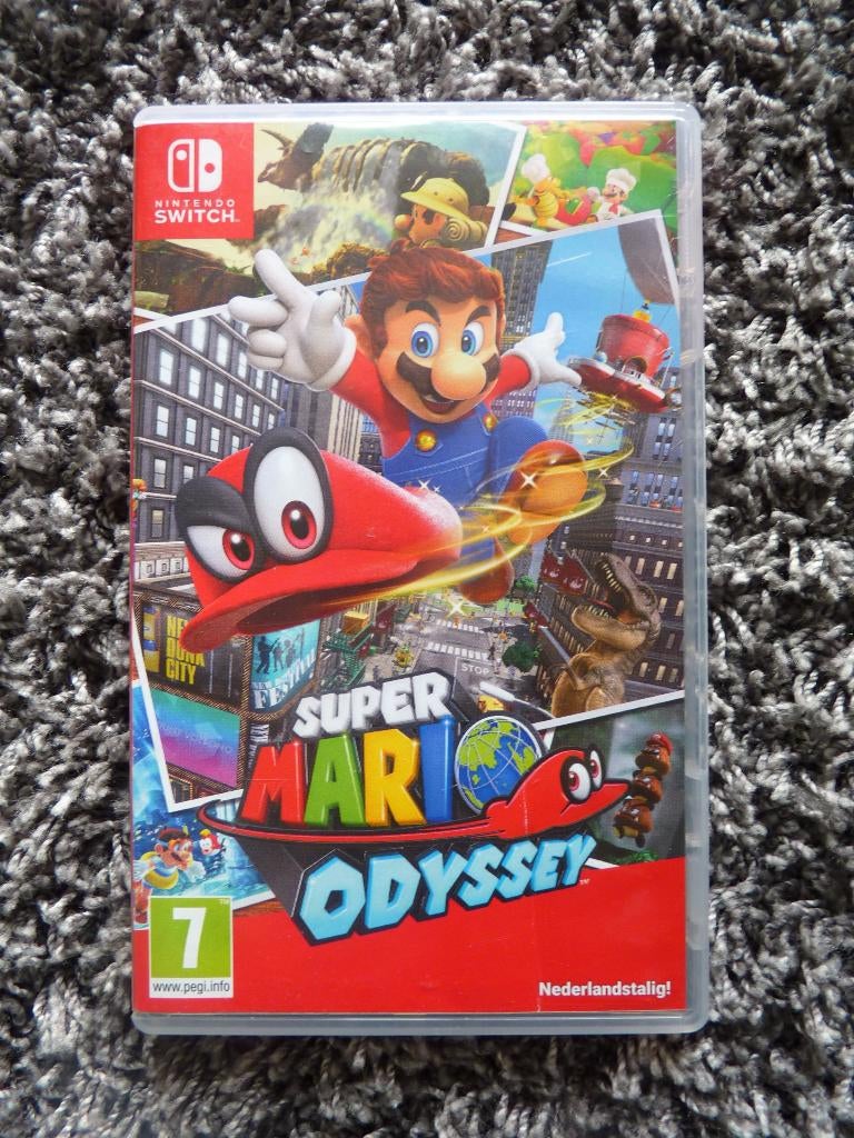 Super Mario Odyssey Nintendo Switch 1&2, Spelcomputers en Games, Avontuur en Actie, 2 spelers, Ophalen of Verzenden, Zo goed als nieuw