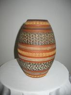 Vaas Lichte bruintinten Handgemaakt Germany *Vintage, Ophalen of Verzenden