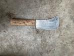 Vintage Vleesbijl / Hakbijl met Houten Handvat, Ophalen