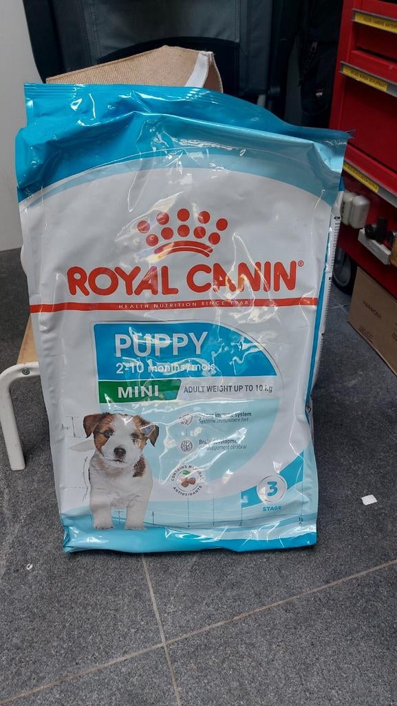 Royal Canin puppybrokken mini 8kg, Ophalen, Hond