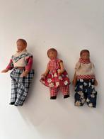 Vintage Lundby poppenhuis popjes, Ophalen of Verzenden, Gebruikt, Poppenhuis