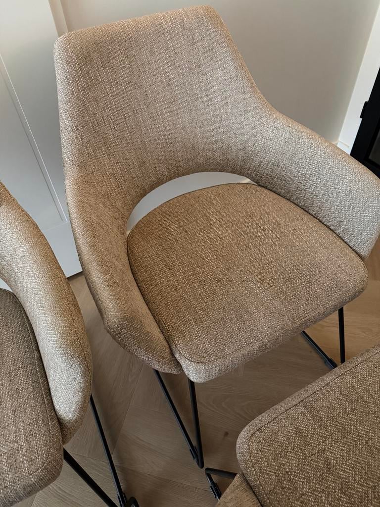 Jesper Home Yanai Eetkamerstoelen - 5 stuks, Ophalen, Gebruikt, Overige kleuren, Stof