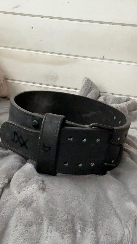 Power Belt XXL Nutrition Maat M, Kleding | Dames, Riemen en Ceinturen, Ophalen, Zo goed als nieuw, Zwart