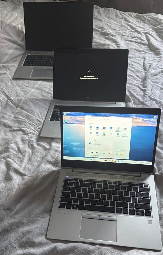 Diverse HP ProBook & EliteBook laptops, Ophalen, Qwerty, Minder dan 2 Ghz, Refurbished