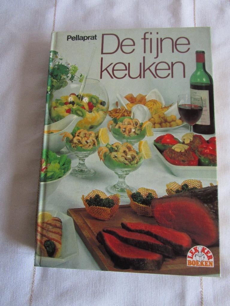 Pelleprat kookboek  " De fijne keuken", Boeken, Gelezen, Pelleprat, Ophalen of Verzenden, Nederland en België