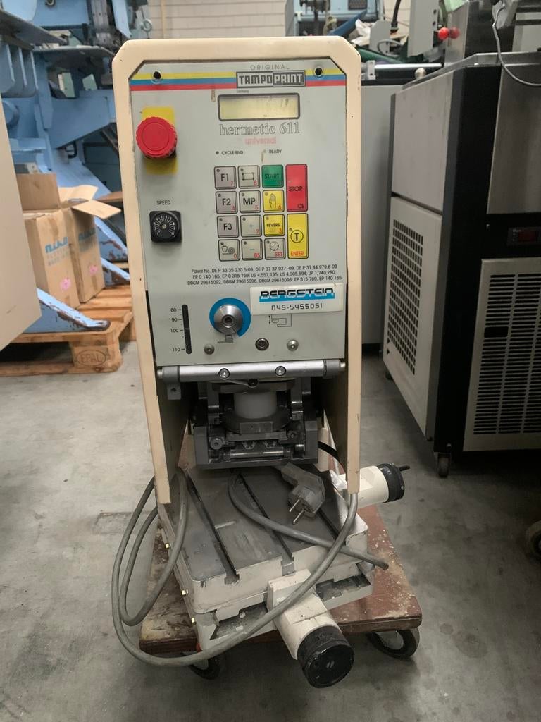 Tampoprint Hermetic 611 tampondrukmachine (complete set), Ophalen, Gebruikt, Nnb, Tampoprint (Dld)