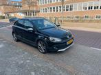 Volkswagen Cross Polo 1.2 6V 44KW 5D 2009 Zwart, Voorwielaandrijving, 40 €/maand, Euro 6, 1198 cc