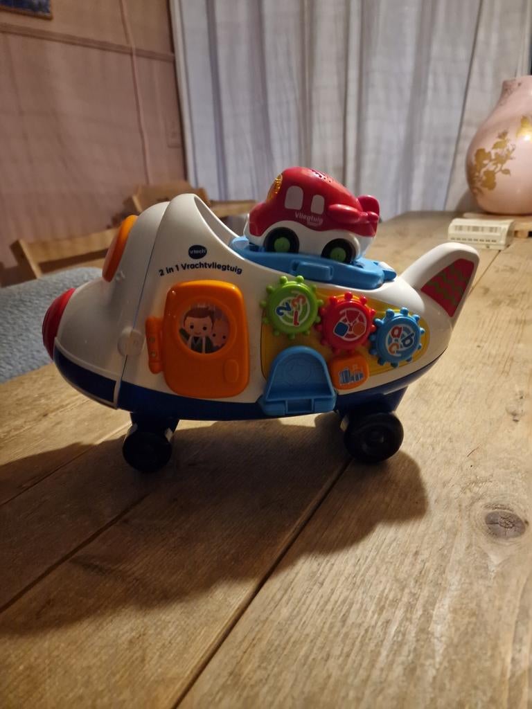VTech Toet Toet Vliegtuig - Zo goed als nieuw, Ophalen of Verzenden, Zo goed als nieuw, 6 maanden tot 2 jaar