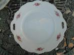 Gebakschaal Seltmann Weiden Bavaria met roze roosjes rand, Ophalen of Verzenden