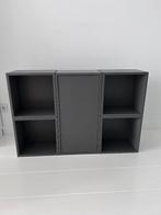 Ikea EKET kasten grijs met ophangsysteem, Ophalen, Met deur(en), Zo goed als nieuw, Minder dan 150 cm