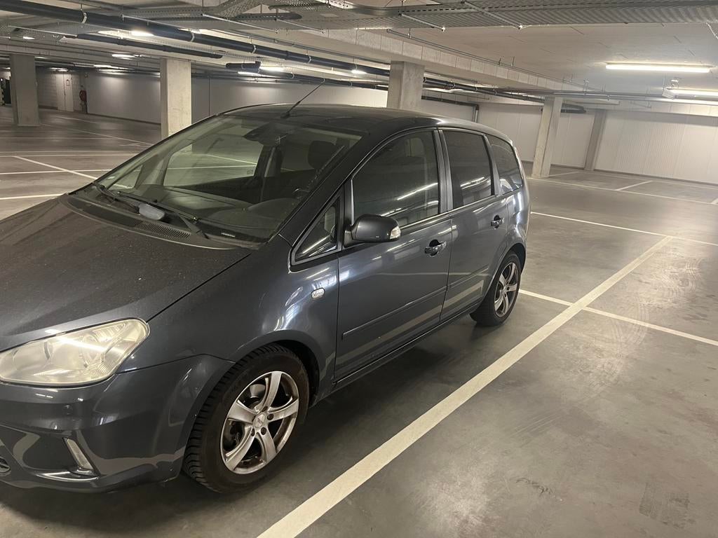 Ford C-Max 1.8 92KW 2007 Grijs, Auto's, Ford, Voorwielaandrijving, 125 pk, 4 cilinders, 1200 kg