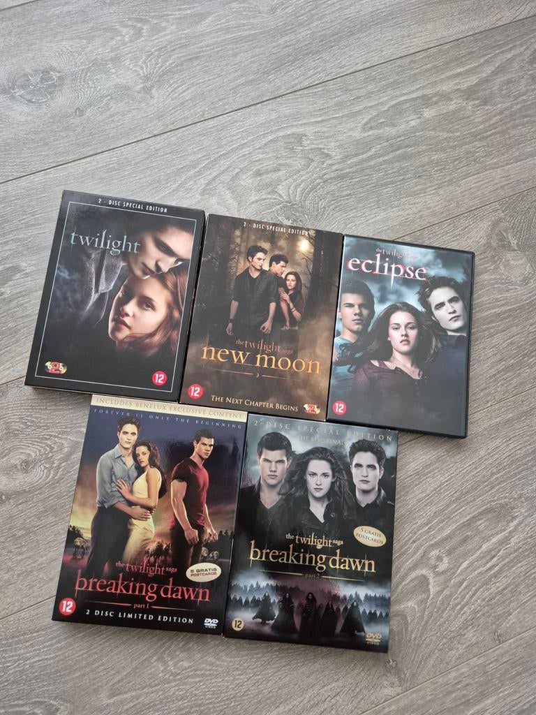 Twilight Saga Complete Special Editions + Ansichtkaarten, Boxset, Drama, Ophalen of Verzenden, Zo goed als nieuw