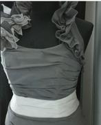 Prachtige 2 delige gala/trouw/ koninginnenjurk schutterij, Ophalen of Verzenden, Zo goed als nieuw, Trouwjurk