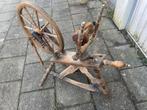 Oud spinnenwiel, Ophalen, Niet werkend, Spinnewiel