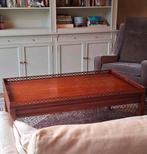 Prachtige klassieke Engelse salontafel Chippendalestijl kers, Ophalen, Gebruikt, 100 tot 150 cm, 50 tot 100 cm