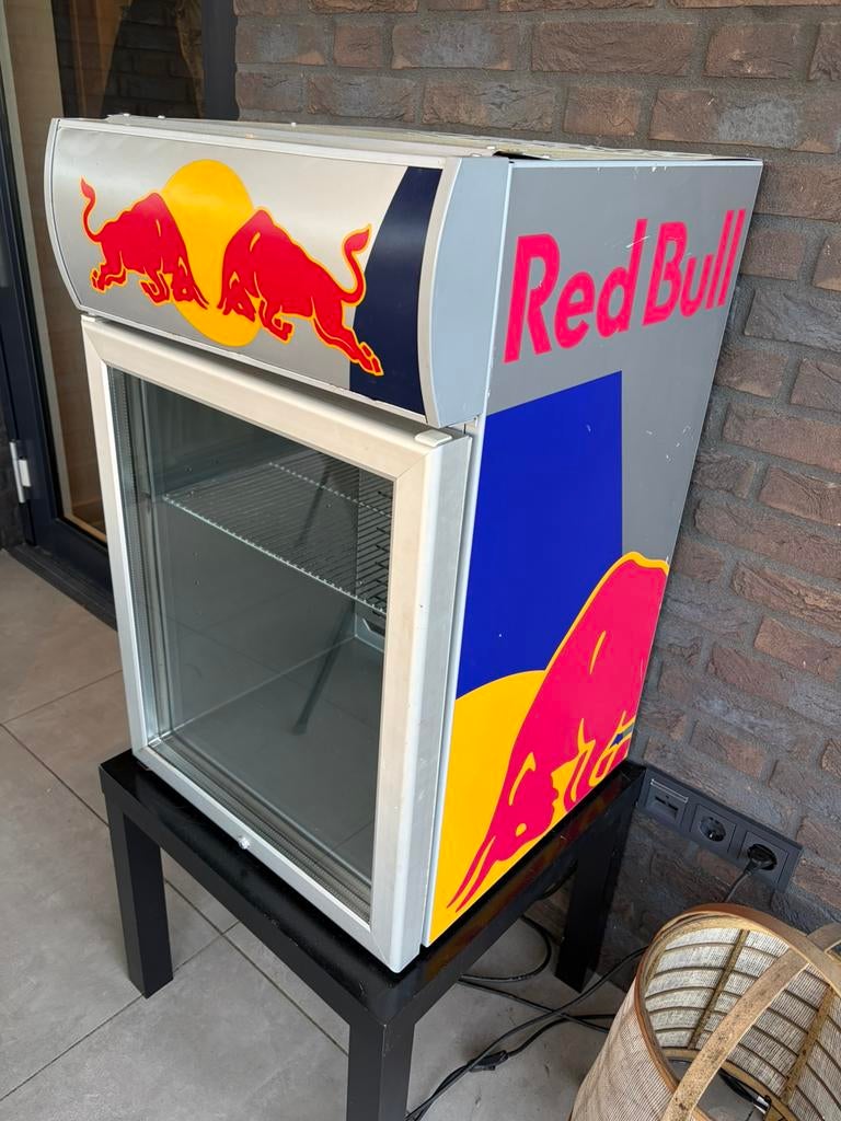 Red Bull koelkast, Ophalen, Minder dan 75 liter, Zonder vriesvak, Gebruikt