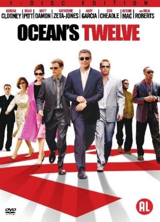 Ocean's Twelve - George Clooney Brad Pitt DVD 7321932389487, Cd's en Dvd's, Dvd's | Thrillers en Misdaad, Zo goed als nieuw, Actiethriller