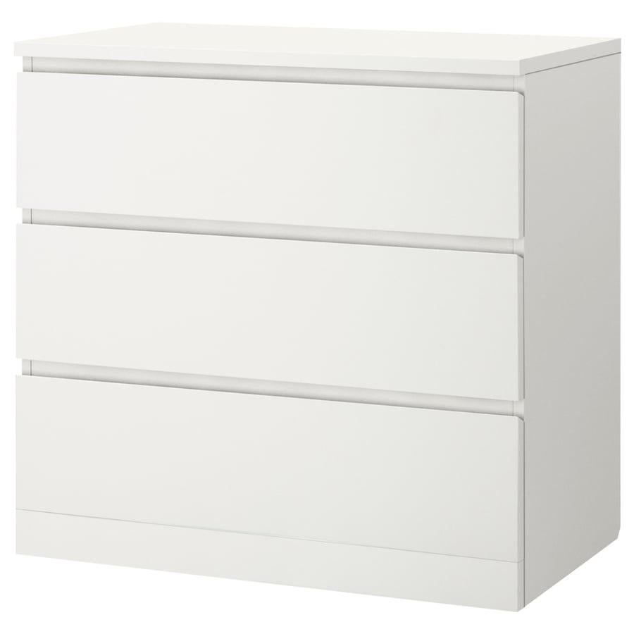 Ikea Malm ladekast wit gratis, Huis en Inrichting, Kasten | Ladekasten, Ophalen, Gebruikt, 50 tot 100 cm, 3 of 4 laden