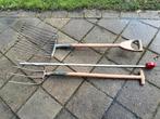 2x vork mestvork puinvork aardappelvork, Tuin en Terras, Hand-tuingereedschap, Ophalen of Verzenden, Gebruikt, Vork