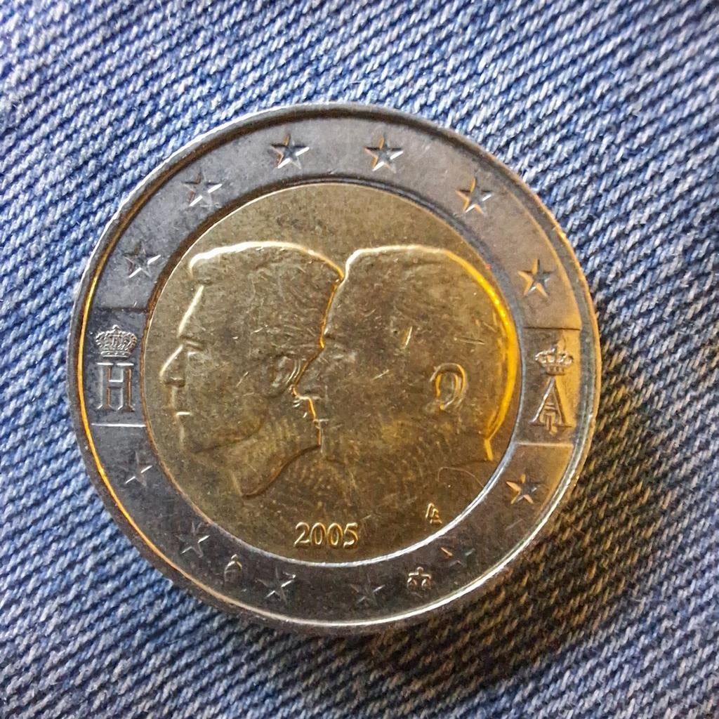Belgische herdenkingsmunt 2 euro, 2005, Ophalen of Verzenden, België, 2 euro