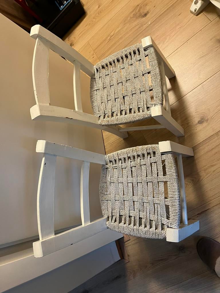 2 stoeltjes, Ophalen, Zo goed als nieuw