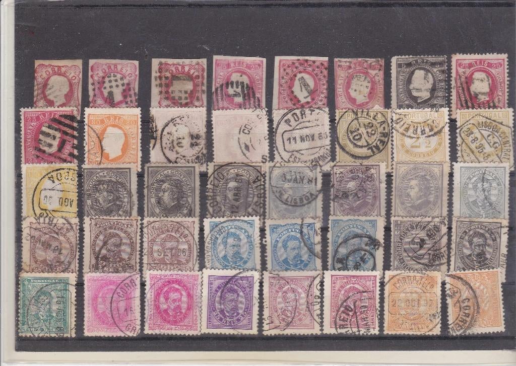 5. Portugal oud, Ophalen of Verzenden, Portugal, Gestempeld