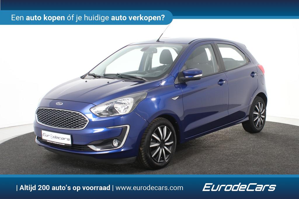 Ford Ka+ 1.2 Trend Ultimate *Navigatie*PDC*Stoelverwarming*C, Voorwielaandrijving, Ka, Blauw, Origineel Nederlands