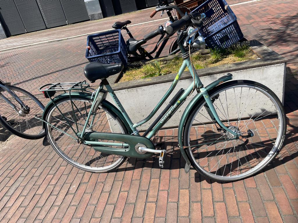 Gazelle damesfietsen - mint green - gebruikt, Ophalen of Verzenden, Gebruikt, Gazelle