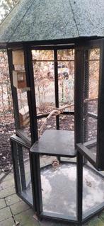 Vogel voillere 8-hoekig, Dieren en Toebehoren, Vogels | Hokken en Kooien, Ophalen of Verzenden, Hout, Volière