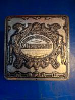 Oud blik A. Driessen dessert Chocolade 17x17x4 cm, Verzamelen, Ophalen of Verzenden