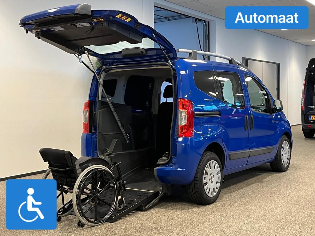 Fiat Qubo Rolstoelauto Automaat - Rolstoel voorin, Auto's, Automaat, 12 maanden, Stof, Gebruikt