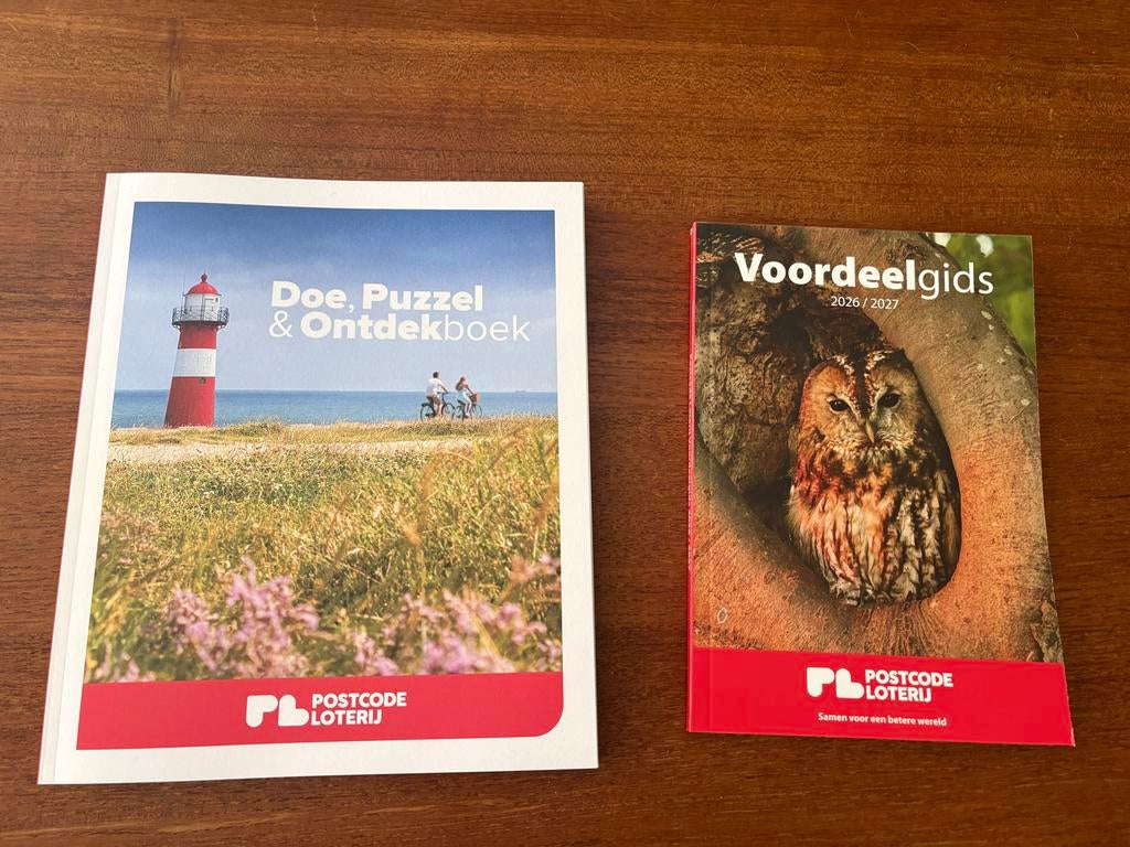 Postcodeloterij Doe, Puzzel & Ontdekboek, Ophalen of Verzenden, Nieuw, Overige onderwerpen, Geschikt voor kinderen