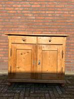 Oud grenen TV kastje - 98,5x49x83,5 cm, Huis en Inrichting, Kasten | Dressoirs, Ophalen, Gebruikt, Met deur(en), 50 tot 100 cm