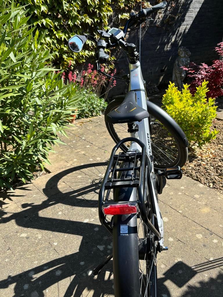 Flyer e-bike met Bosch 625Wh accu, Fietsen en Brommers, Elektrische fietsen, Ophalen of Verzenden, Zo goed als nieuw, 50 km per accu of meer