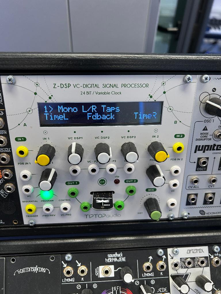 Tiptop Audio Z-DSP Digital Signal Processor eurorack modular, Ophalen of Verzenden, Zo goed als nieuw, Overige aantallen, Overige merken