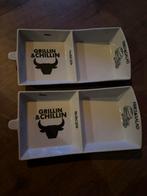 Gusta Grillin & Chillin Servies en BBQ Schort (Bull), Huis en Inrichting, Keuken | Servies, Keramiek, Nieuw, Ophalen of Verzenden