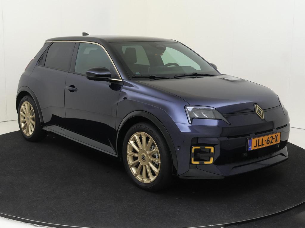 Renault 5 comfort range iconic cinq 52 kWh | Automaat | Will, Stof, Blauw, Origineel Nederlands, 500 kg