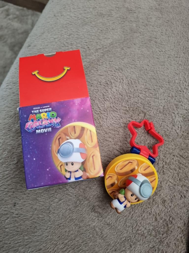 Mcdonalds 2026 super mario galaxy movie toy, Ophalen of Verzenden, Nieuw