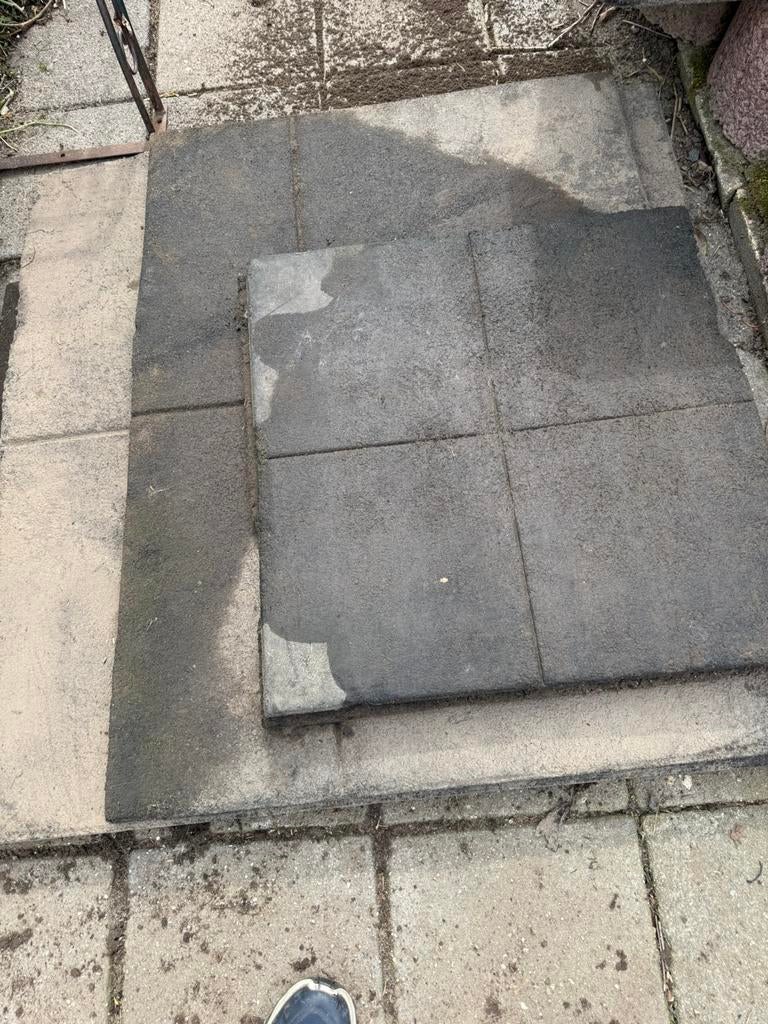 Rubberen speeltegels rubber matten, Ophalen, Gebruikt, Overige materialen