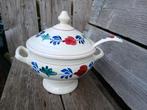 Soepterrine  boerenbont, Ophalen, Gebruikt, Overige typen, Aardewerk
