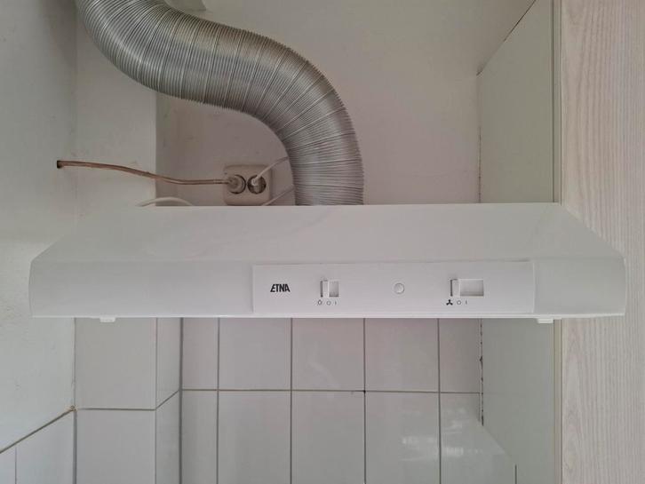 ️ ETNA afzuigkap AO160WIT – 60 cm – Goede staat ️, Witgoed en Apparatuur, Afzuigkappen, Wandschouwkap, 200 tot 400 m³ per uur
