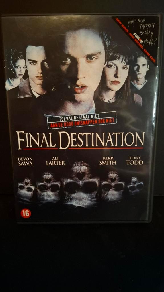 Final Destination DVD - Horrorfilm met Devon Sawa, Cd's en Dvd's, Dvd's | Horror, Gebruikt, Overige genres, Vanaf 16 jaar, Ophalen of Verzenden