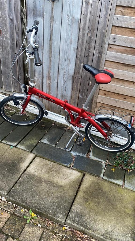 Batavus Vouwfiets - Compact en Handig, 20 inch of meer, Gebruikt, Batavus, Ophalen of Verzenden