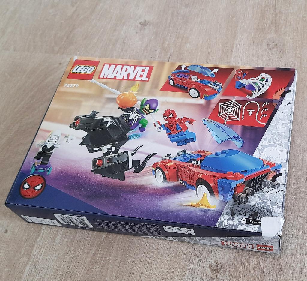 Lego 76279 (Spider-Man Race Car & Venom Green Goblin - 2024), Ophalen of Verzenden, Nieuw, Complete set, Lego